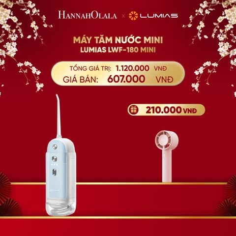  DEAL 12: MÁY TĂM NƯỚC MINI LUMIAS LWF-180 MINI 
