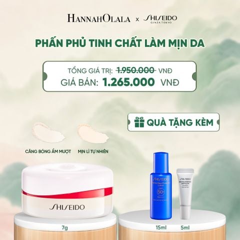  PHẤN PHỦ KHOÁ NỀN DƯỠNG DA VỚI KẾT CẤU SIÊU MỊN SHISEIDO REVITALESSENCE LOOSE SETTING POWDER - HYDRATING GLOW - DEAL 12 - A1968 