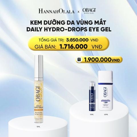  KEM DƯỠNG DA VÙNG MẮT DAILY HYDRO-DROPS EYE GEL 15ML - DEAL 12 