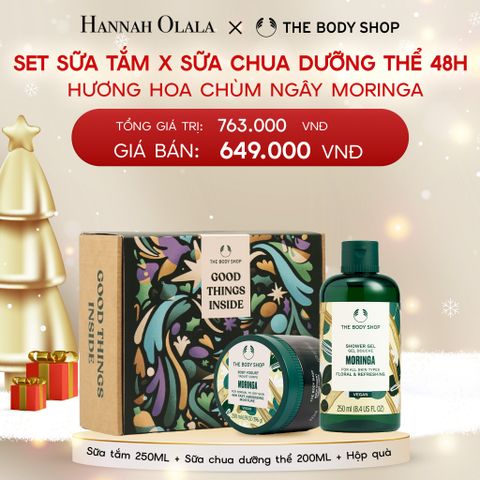  DEAL 12: SET QUÀ NGÁT HƯƠNG - SỮA TẮM 250ML & SỮA CHUA DƯỠNG THỂ 200ML 