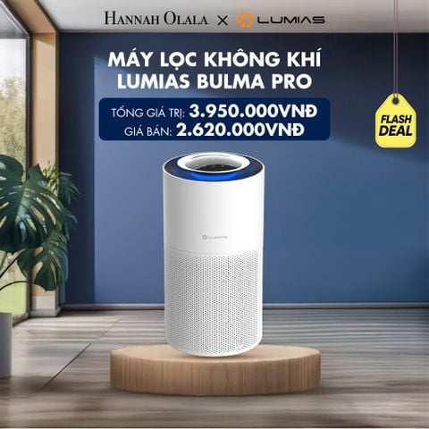 MÁY LỌC KHÔNG KHÍ LUMIAS BULMA PRO - DEAL 13 