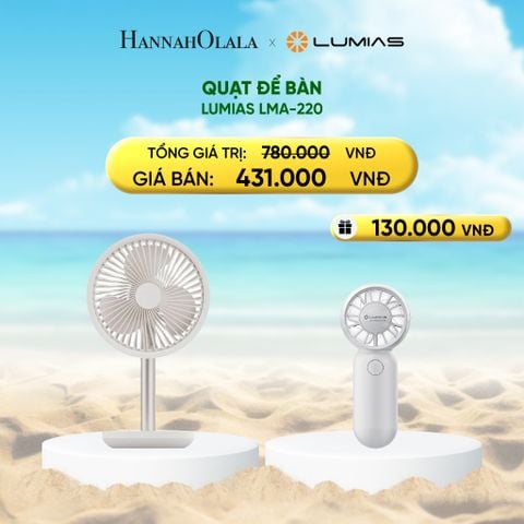  DEAL 13: QUẠT ĐỂ BÀN LUMIAS LMA-220 