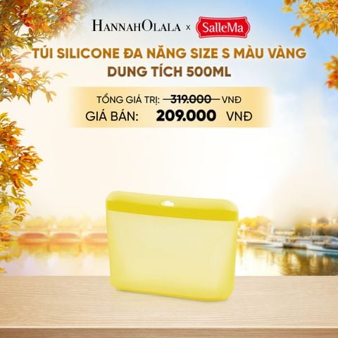  TÚI SILICONE CAO CẤP SALLEMA - DEAL 13 - E1679 