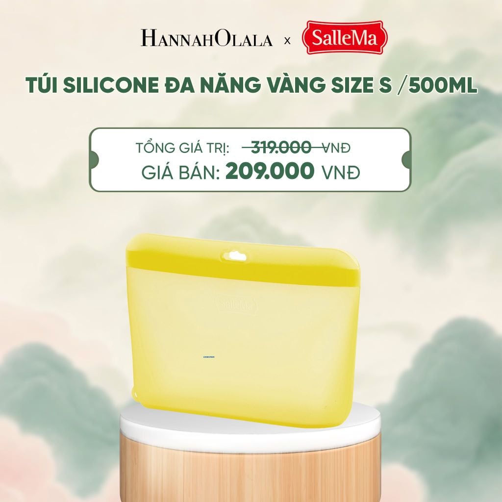  TÚI SILICONE CAO CẤP SALLEMA - DEAL 13 - A2163 