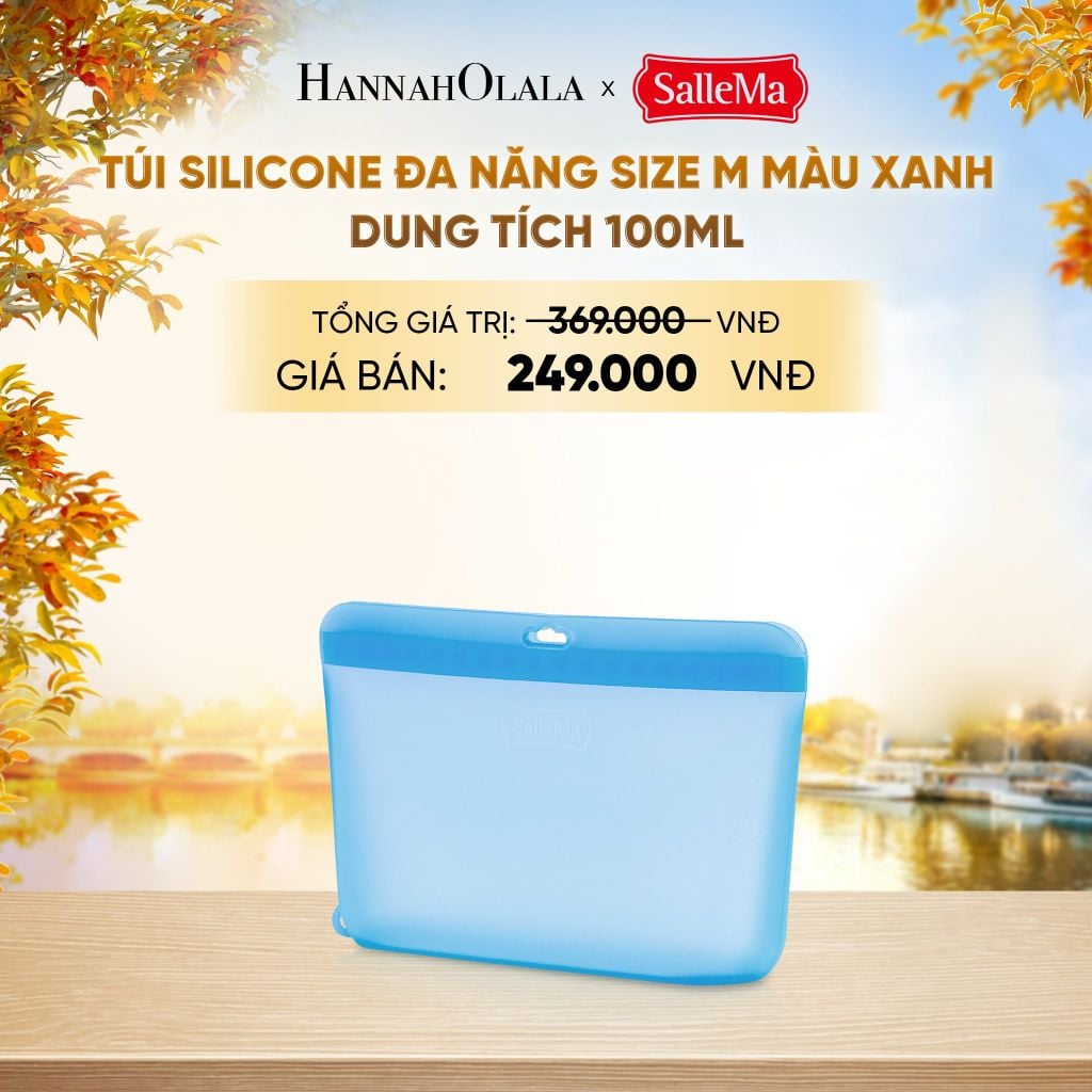  TÚI SILICONE CAO CẤP SALLEMA - DEAL 13 - E1679 