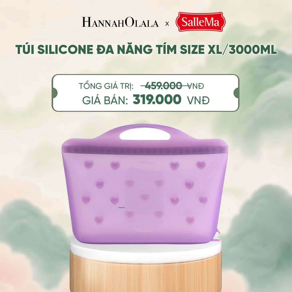  TÚI SILICONE CAO CẤP SALLEMA - DEAL 13 - A2163 