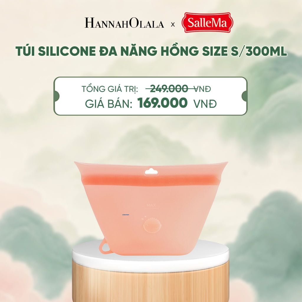  TÚI SILICONE CAO CẤP SALLEMA - DEAL 13 - A2163 
