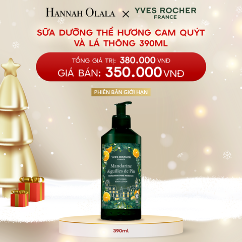  A4567_DEAL 13: SỮA DƯỠNG THỂ HƯƠNG CAM QUÝT VÀ LÁ THÔNG 390ML 