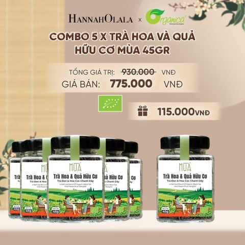  TRÀ HOA VÀ QUẢ HỮU CƠ MÙA 45GR - A1460 