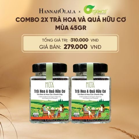  TRÀ HOA VÀ QUẢ HỮU CƠ MÙA 45GR - DEAL 13 - E81 