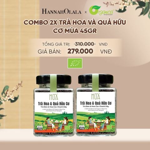  TRÀ HOA VÀ QUẢ HỮU CƠ MÙA 45GR - A1460 