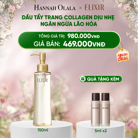  DEAL 13: DẦU TẨY TRANG ELIXIR SUPERIEUR MAKEUP CLEANSING OIL N 150ML 