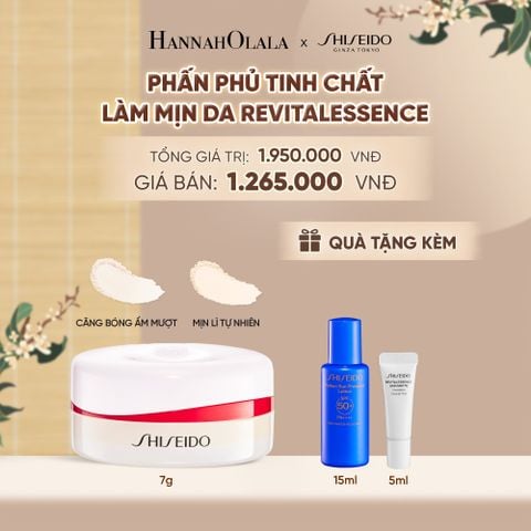  PHẤN PHỦ KHOÁ NỀN DƯỠNG DA VỚI KẾT CẤU SIÊU MỊN SHISEIDO REVITALESSENCE LOOSE SETTING POWDER - DEAL 13 - A1145 