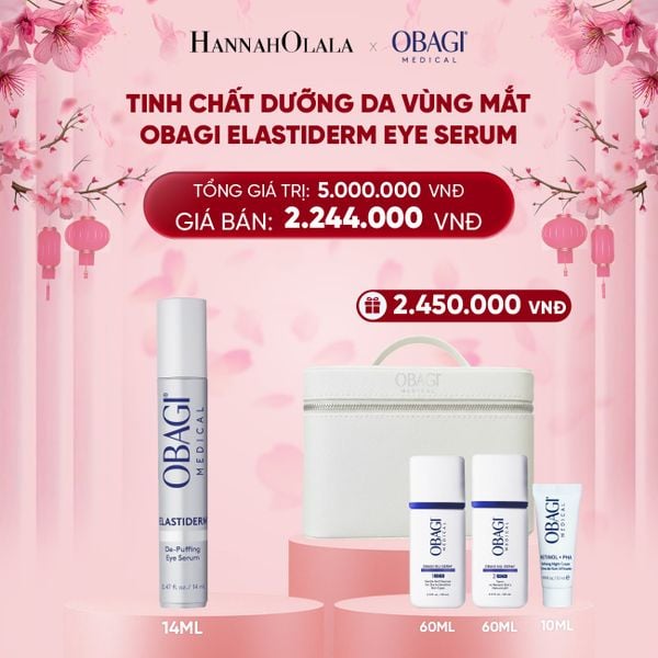  DEAL 13: TINH CHẤT DƯỠNG DA VÙNG MẮT OBAGI ELASTIDERM EYE SERUM 14ML 