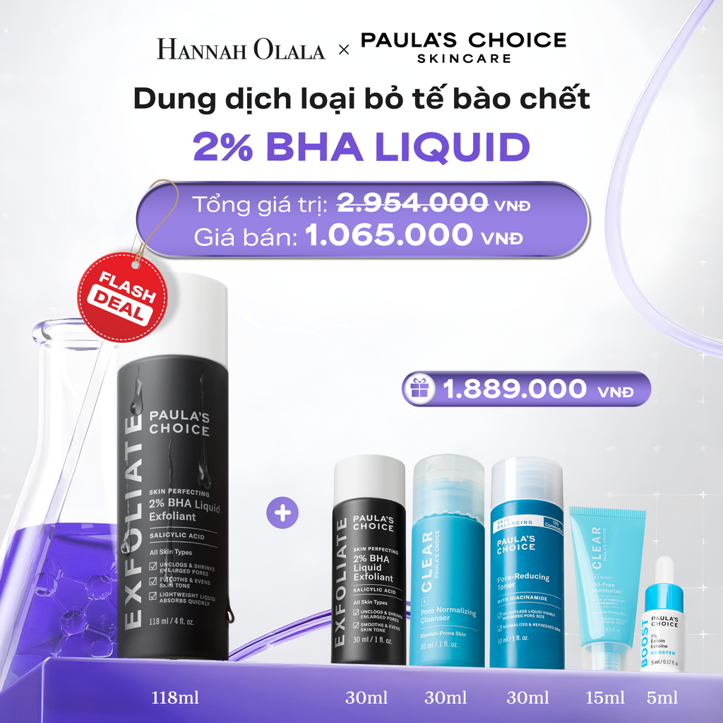  DEAL 13: [FLASHDEAL] DUNG DỊCH TẨY TẾ BÀO CHẾT PAULA'S CHOICE 2% BHA 118 ML 