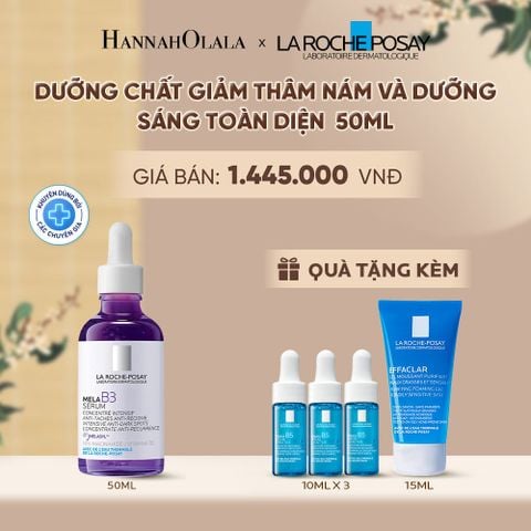  DƯỠNG CHẤT GIẢM THÂM NÁM VÀ DƯỠNG SÁNG TOÀN DIỆN LA ROCHE-POSAY MELA B3 SERUM 50ML - A937 