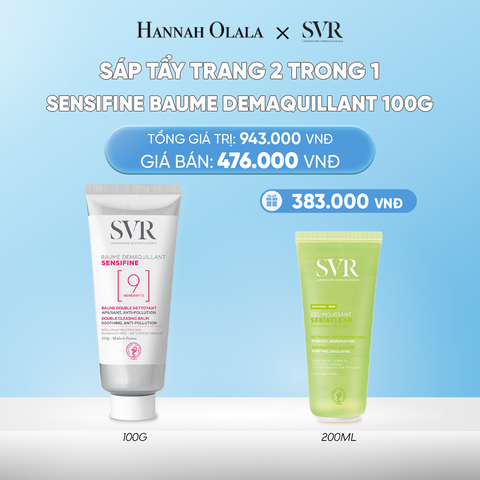  DEAL 13: SÁP TẨY TRANG 2 TRONG 1 SVR SENSIFINE BAUME DEMAQUILLANT 100GRAM 