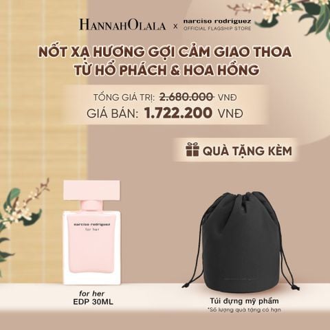  NƯỚC HOA NỮ NARCISO RODRIGUEZ FOR HER EAU DE PARFUM 30ML - DEAL 13 - A462 