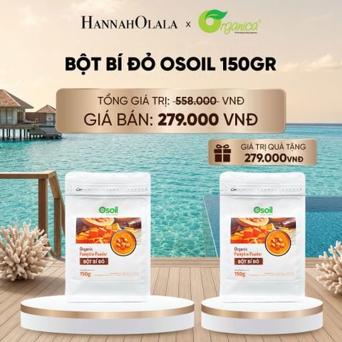  BỘT BÍ ĐỎ OSOIL 150GR - DEAL 13 