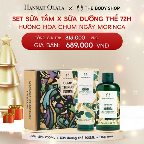  DEAL 13: SET QUÀ NÂNG NIU - SỮA TẮM 250ML & SỮA DƯỠNG THỂ 200ML 