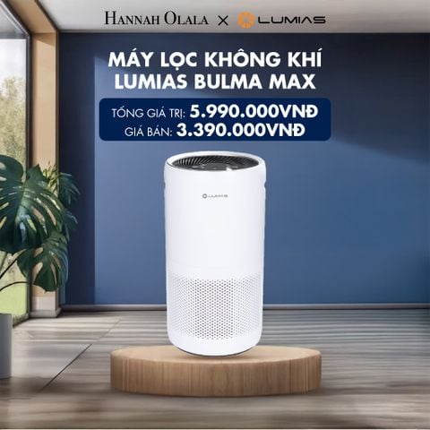  MÁY LỌC KHÔNG KHÍ LUMIAS BULMA MAX - DEAL 14 