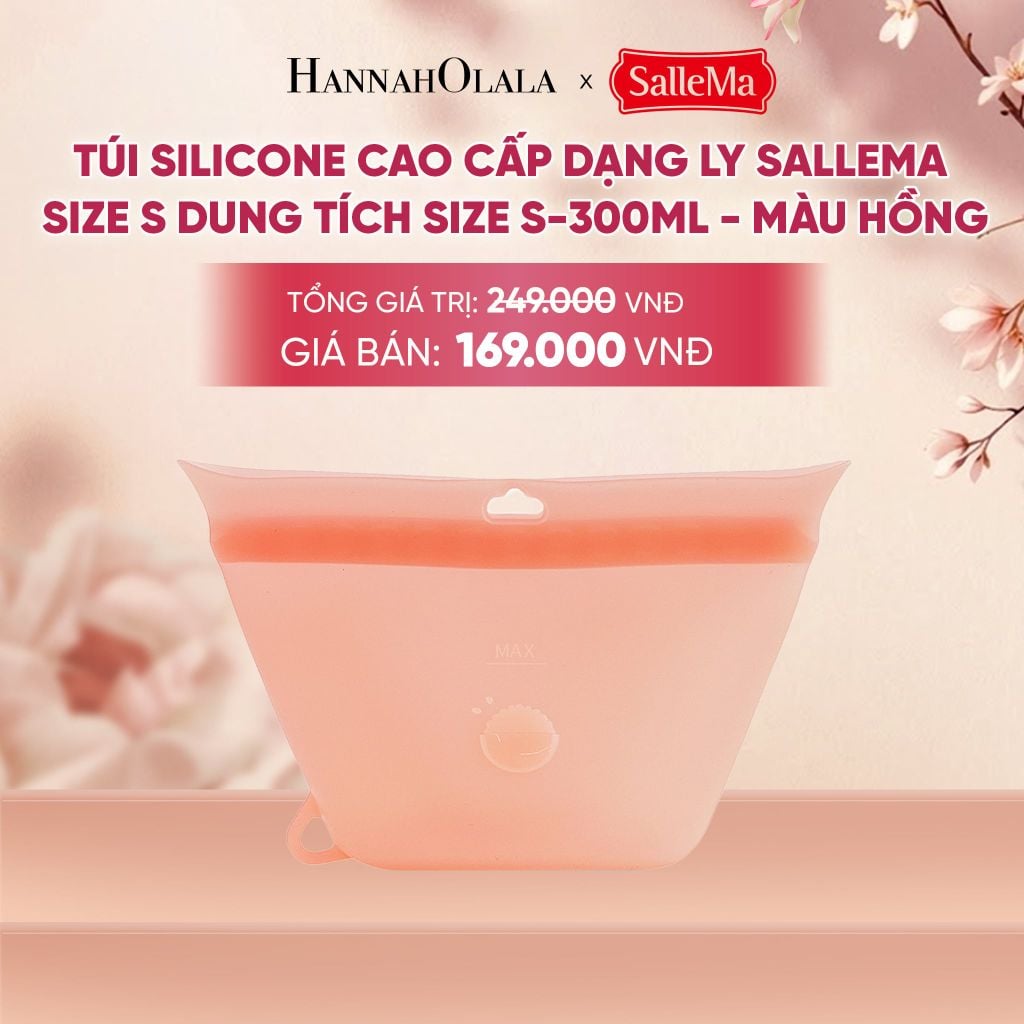 TÚI SILICONE CAO CẤP SALLEMA - DEAL 15 - A988 