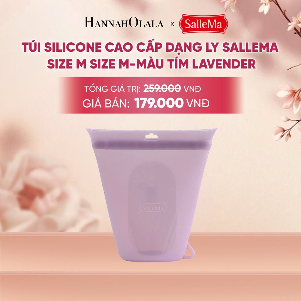  TÚI SILICONE CAO CẤP SALLEMA - DEAL 15 - A988 