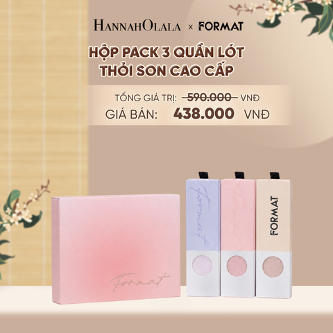  NỮ/ QUẦN LÓT TÀNG HÌNH THỎI SON PREMIUM FORMAT - 10006485 - DEAL 14 