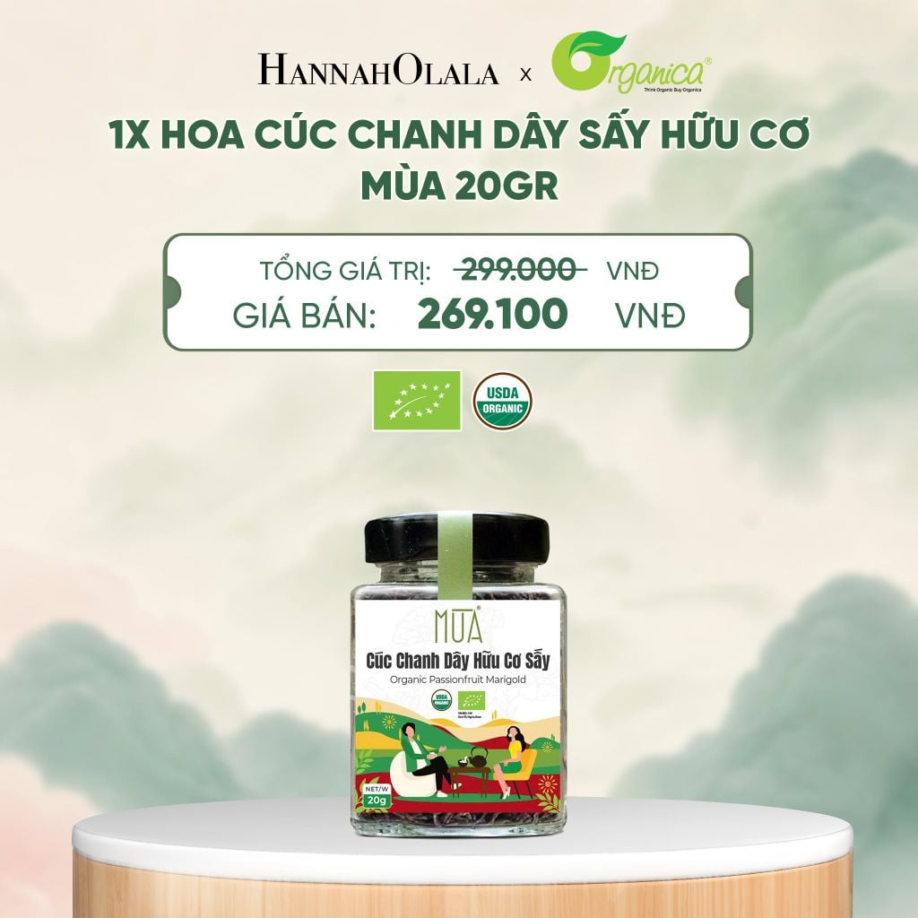  HOA CÚC CHANH DÂY SẤY HỮU CƠ MÙA 20 GR - A1905 