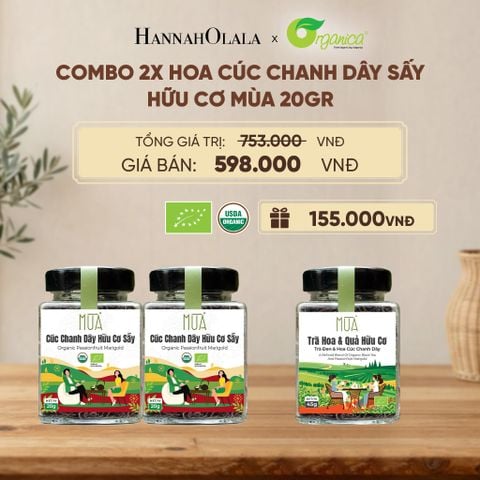 HOA CÚC CHANH DÂY SẤY HỮU CƠ MÙA 20 GR - D272 