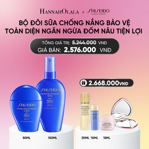  COMBO X2 CHỐNG NẮNG TOÀN DIỆN NGĂN NGỪA LÃO HÓA LÀM MỜ ĐỐM NÂU NHỜ CÔNG NGHỆ PROFENCEL-XỊT CHỐNG NẮNG TRONG SUỐT SPF50+ - DEAL 14 
