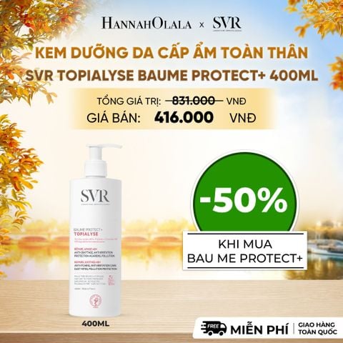  KEM DƯỠNG DA CẤP ẨM TOÀN THÂN SVR TOPIALYSE BAUME PROTECT+ 400ML - DEAL 14 - E686 