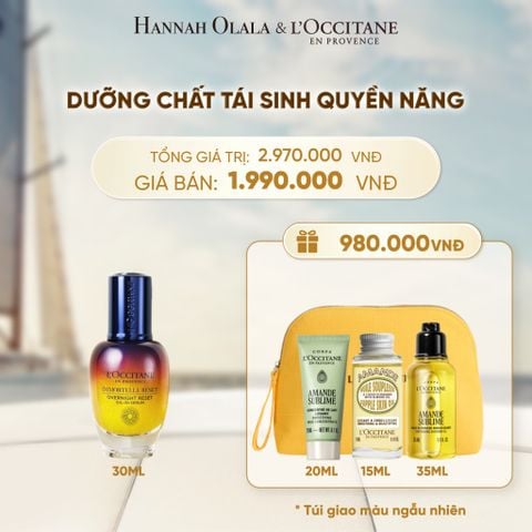  DƯỠNG CHẤT TÁI SINH QUYỀN NĂNG LOCCITANE 30ML - A2018 