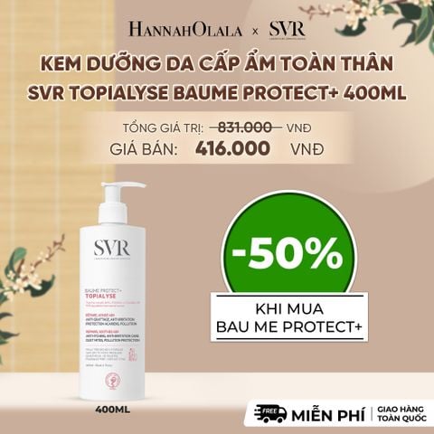  KEM DƯỠNG DA CẤP ẨM TOÀN THÂN SVR TOPIALYSE BAUME PROTECT+ 400ML - DEAL 12 - A2011 