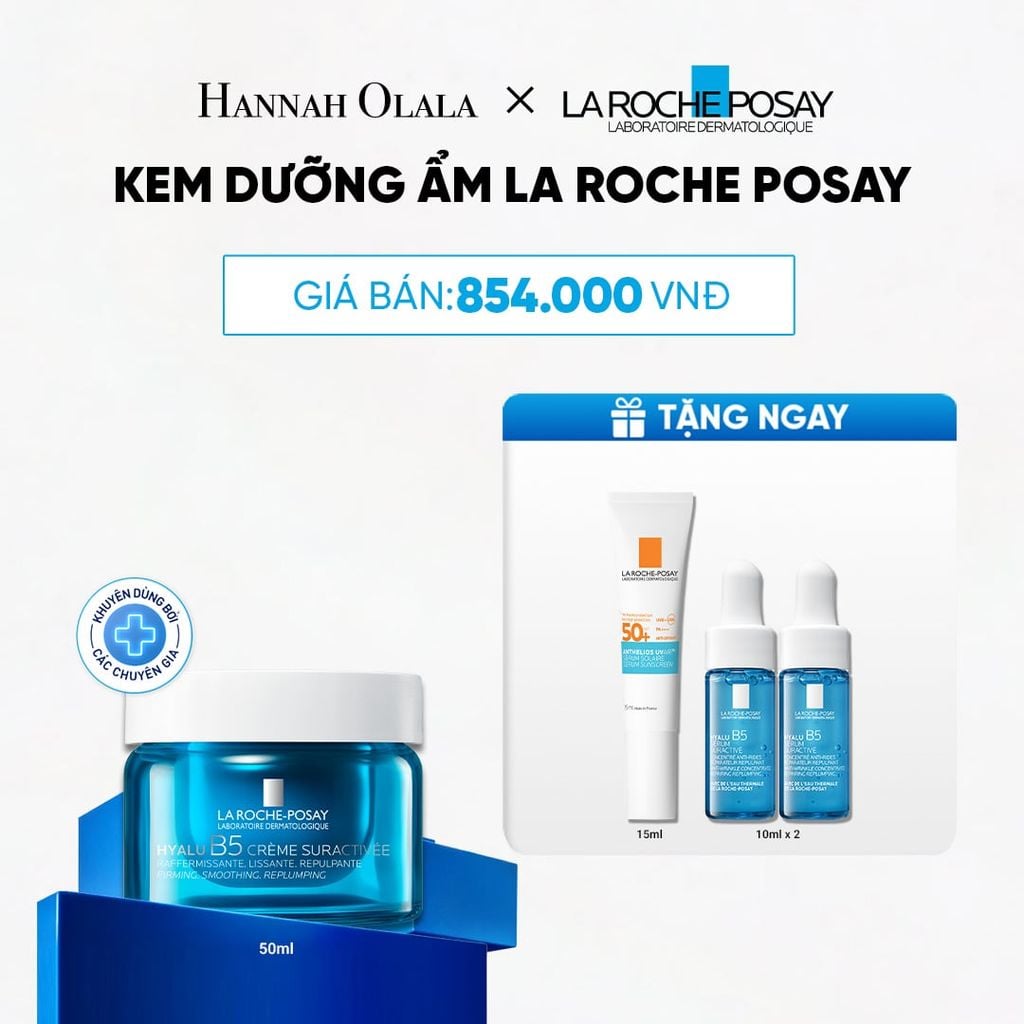  KEM DƯỠNG ẨM LA ROCHE-POSAY HYALU B5 50ML - B64 
