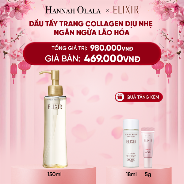  A1073_DEAL 14: DẦU TẨY TRANG ELIXIR SUPERIEUR MAKEUP CLEANSING OIL N 150ML 
