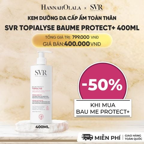  [FLASHSALE] KEM DƯỠNG DA CẤP ẨM TOÀN THÂN SVR TOPIALYSE BAUME PROTECT+ 400ML - DEAL 14 