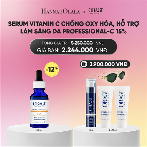  SERUM VITAMIN C CHỐNG OXY HÓA, HỖ TRỢ LÀM SÁNG DA PROFESSIONAL-C 15% 30ML - DEAL 14_A863 