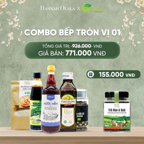  DEAL 14: COMBO BẾP TRÒN VỊ 