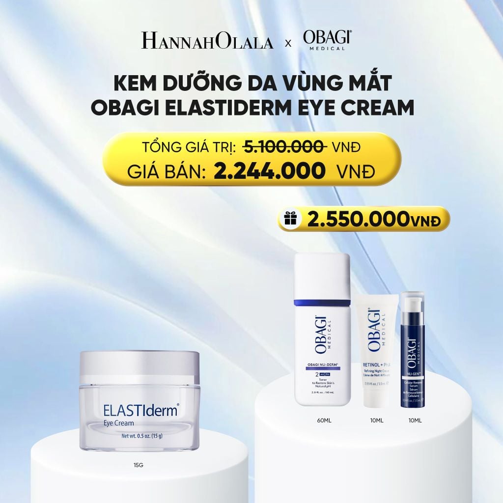  KEM DƯỠNG DA VÙNG MẮT OBAGI ELASTIDERM EYE CREAM 15G - DEAL 14 