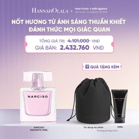  NƯỚC HOA NỮ NARCISO RODRIGUEZ NARCISO EAU DE PARFUM RADIANTE 50ML - DEAL 14 - A1259 