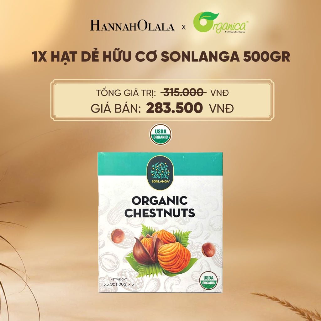  HẠT DẺ HỮU CƠ SONLANGA 500GR - E260 