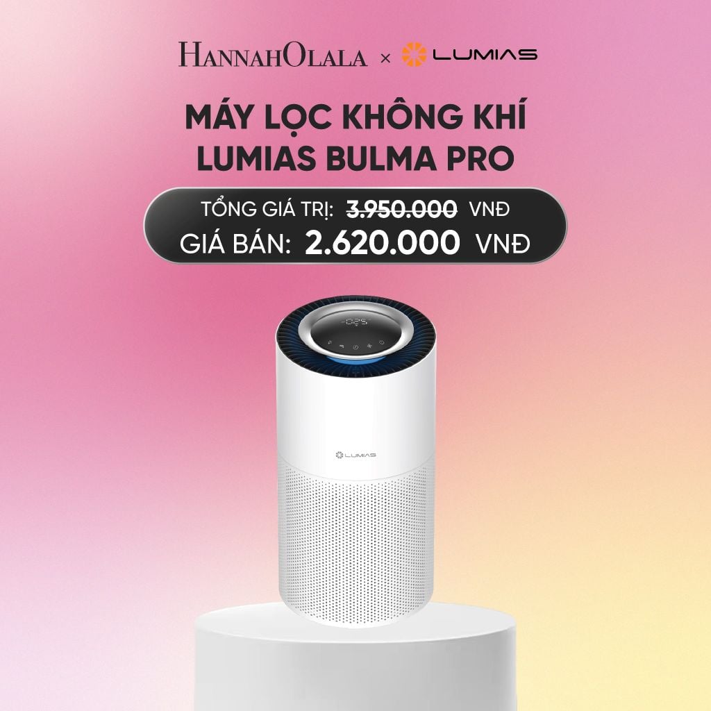  DEAL 15: MÁY LỌC KHÔNG KHÍ LUMIAS BULMA PRO_A1192 