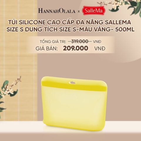  TÚI SILICONE CAO CẤP SALLEMA - DEAL 15 - A1988 