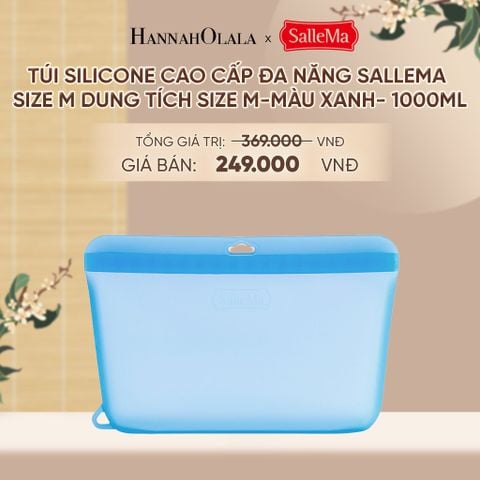  TÚI SILICONE CAO CẤP SALLEMA - DEAL 15 - A1988 