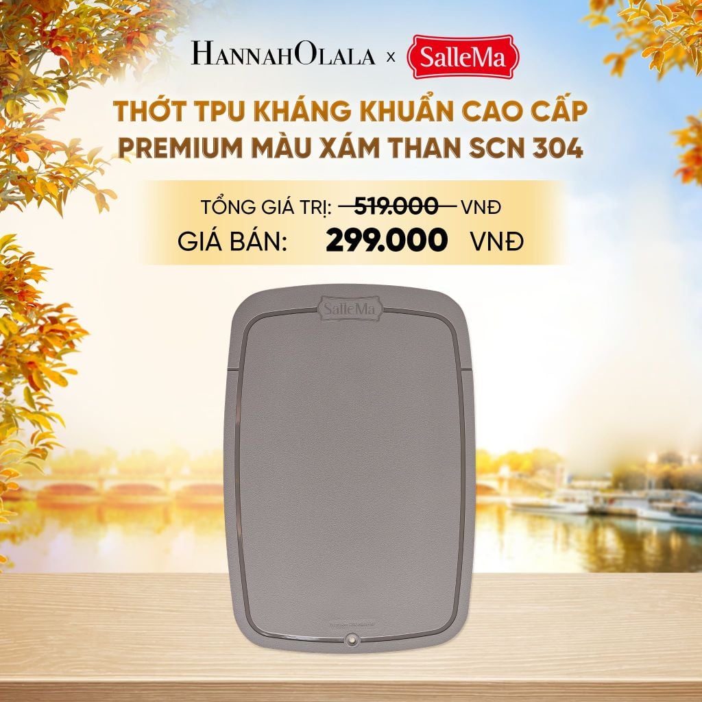  THỚT TPU KHÁNG KHUẨN CAO CẤP SALLEMA PREMIUM - DEAL 15 - E1687 