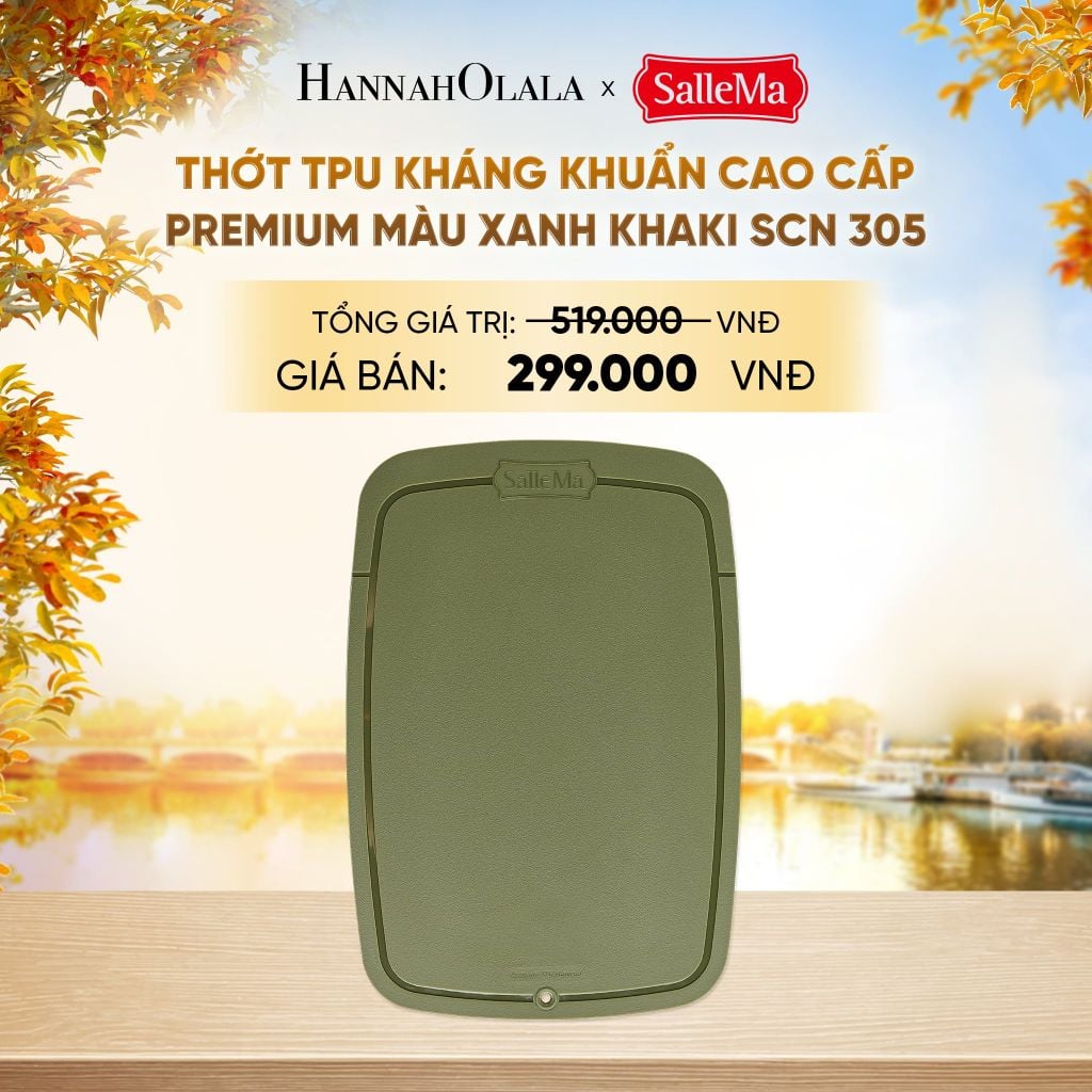  THỚT TPU KHÁNG KHUẨN CAO CẤP SALLEMA PREMIUM - DEAL 15 - E1687 