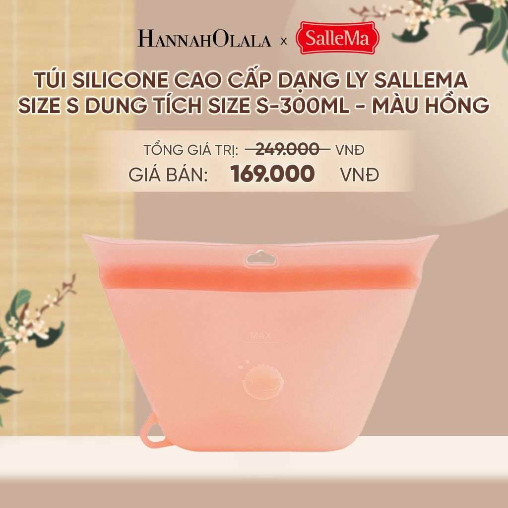  TÚI SILICONE CAO CẤP SALLEMA - DEAL 15 - A1988 