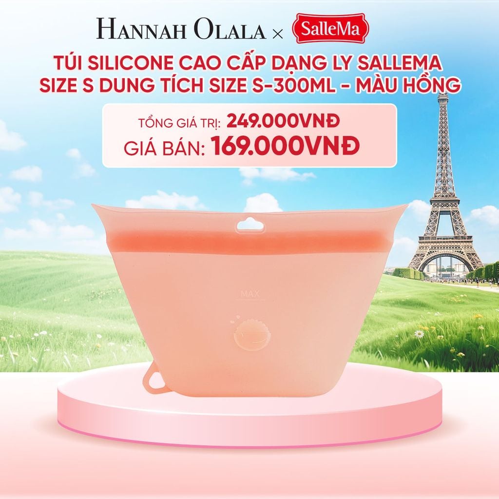  TÚI SILICONE CAO CẤP SALLEMA - DEAL 15 - B91 