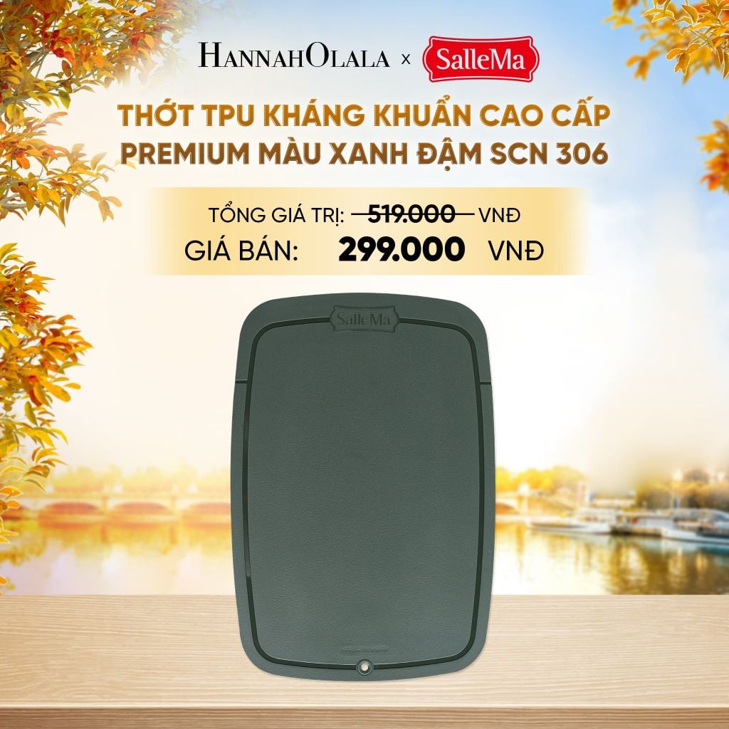  THỚT TPU KHÁNG KHUẨN CAO CẤP SALLEMA PREMIUM - DEAL 15 - E1687 